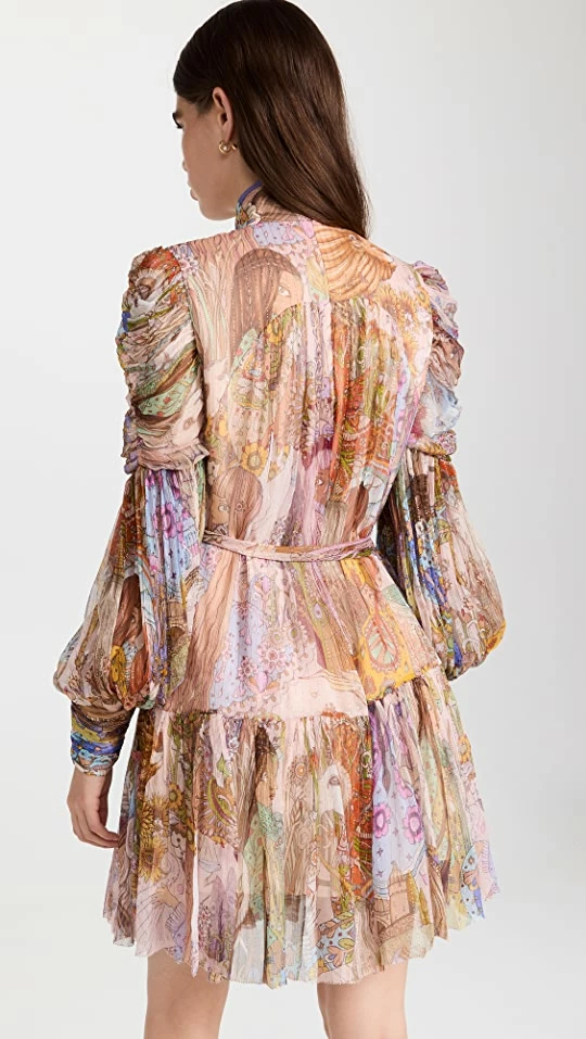 Promo β Zimmermann Kaleidoscope Metallic Mini π Dress Zodiac Star Girls π 2 Promo β Zimmermann Kaleidoscope Metallic Mini π Dress Zodiac Star Girls π - Image 2