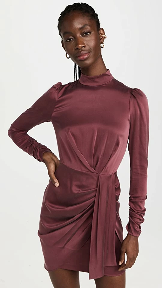 Deals βοΈ Zimmermann Silk Drape π Dress Burgundy π 1 Deals βοΈ Zimmermann Silk Drape π Dress Burgundy π