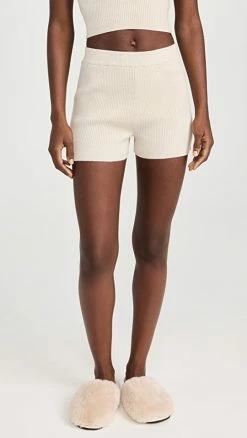 Outlet π Z Supply LOUNGE Homebody Sweater Shorts Heather Oatmeal π₯°
