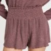 Deals ⌛ Z Supply LOUNGE Dawn Rib Smocked Shorts Fig 😍